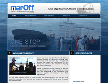 Tablet Screenshot of maroff.com.my